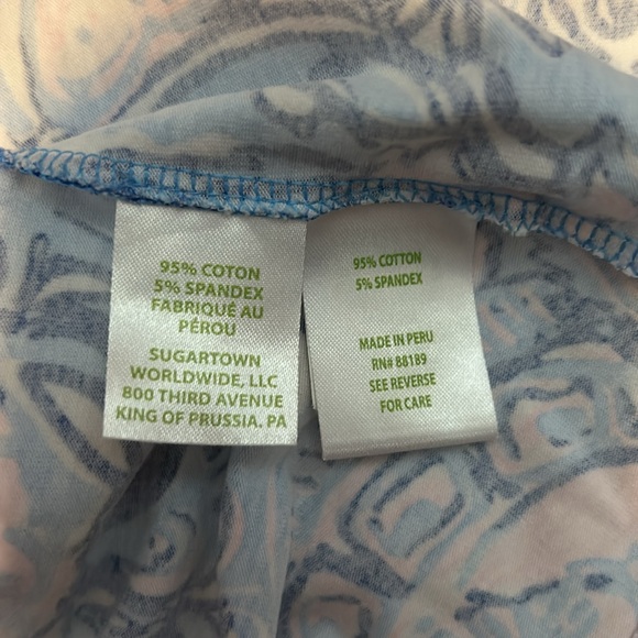 Lilly Pulitzer Waverly Top in Horseshoe Bay print - Picture 5 of 5